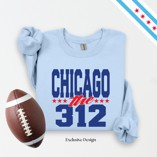 Chicago Bold Blue Sweatshirt