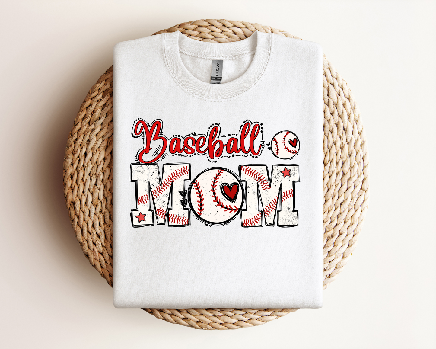 Baseball Mom | Sweatshirt or T-Shirt MadreForte LLC