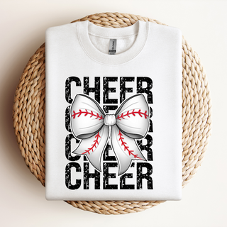 Cheer Baseball Bows | Sweatshirt