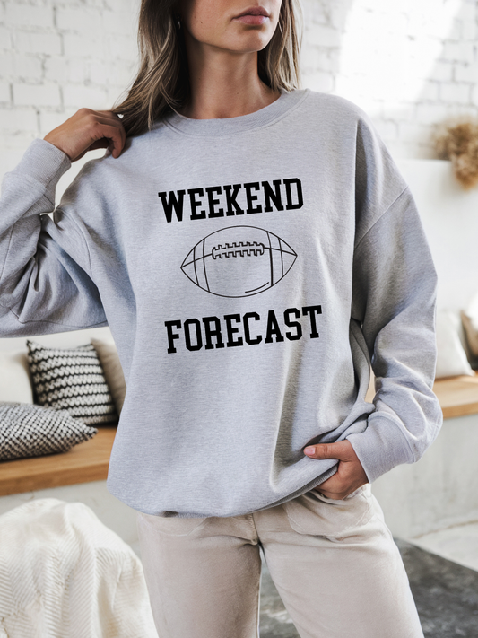 Weekend Forecast Football Sweatshirt