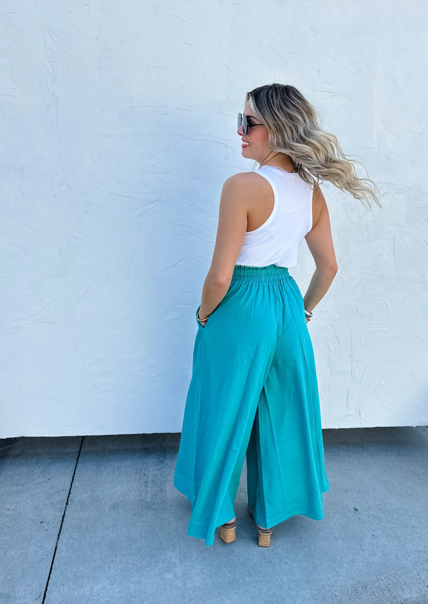 PREORDER: Johanna Linen Pants in Three Colors MadreForte LLC