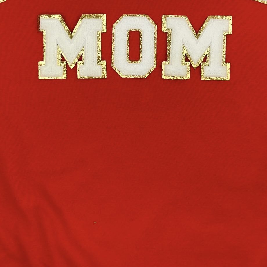 Soccer Mom Chenille Patch Sweatshirt MadreForte LLC