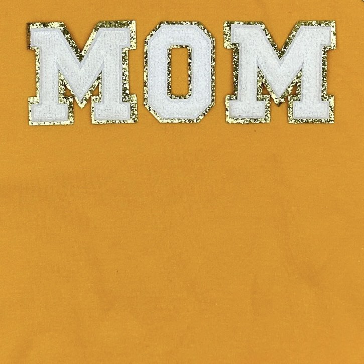 Baseball Mom Chenille Patch Sweatshirt MadreForte LLC