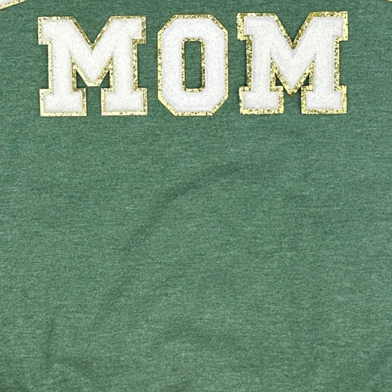 Baseball Mom Chenille Patch Sweatshirt MadreForte LLC