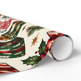 I bought you something act surpised Christmas Wrapping Paper