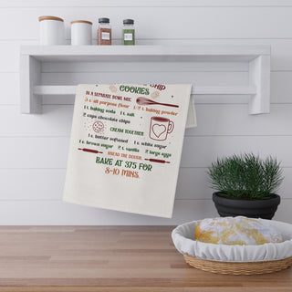 Homemade Chocolate Chip Cookies Recipe Tea Towel