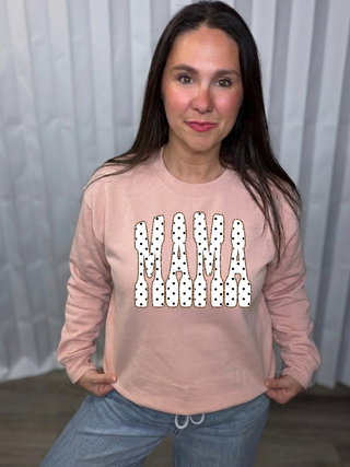 Polka Dot Mama Sweatshirt