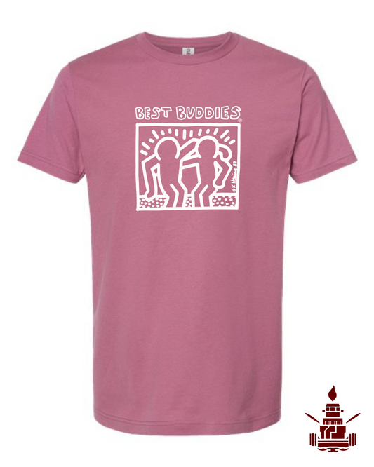 Best Buddies T-Shirt- Cassis