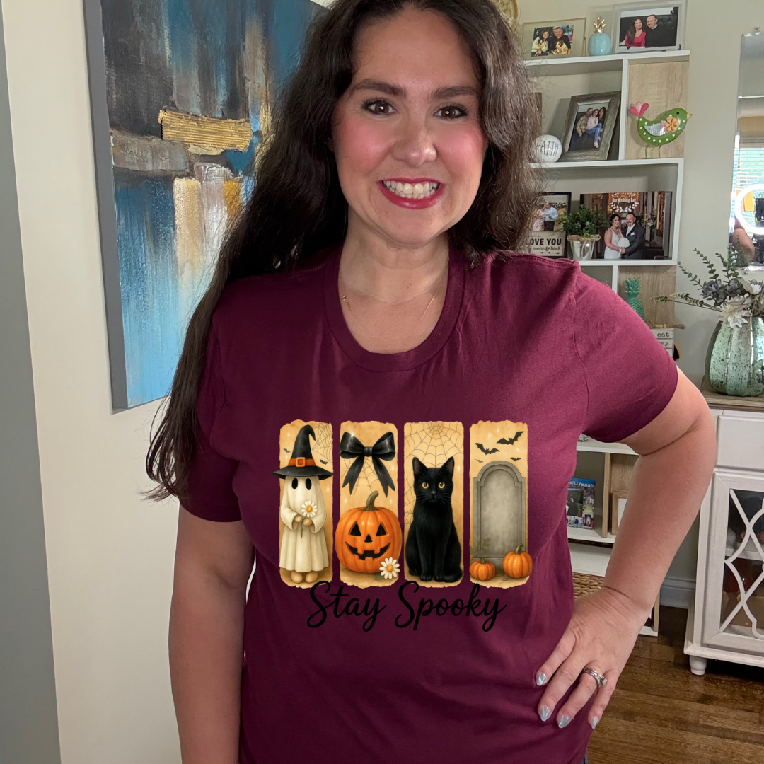 BrushStroke Stay Spooky  Tee