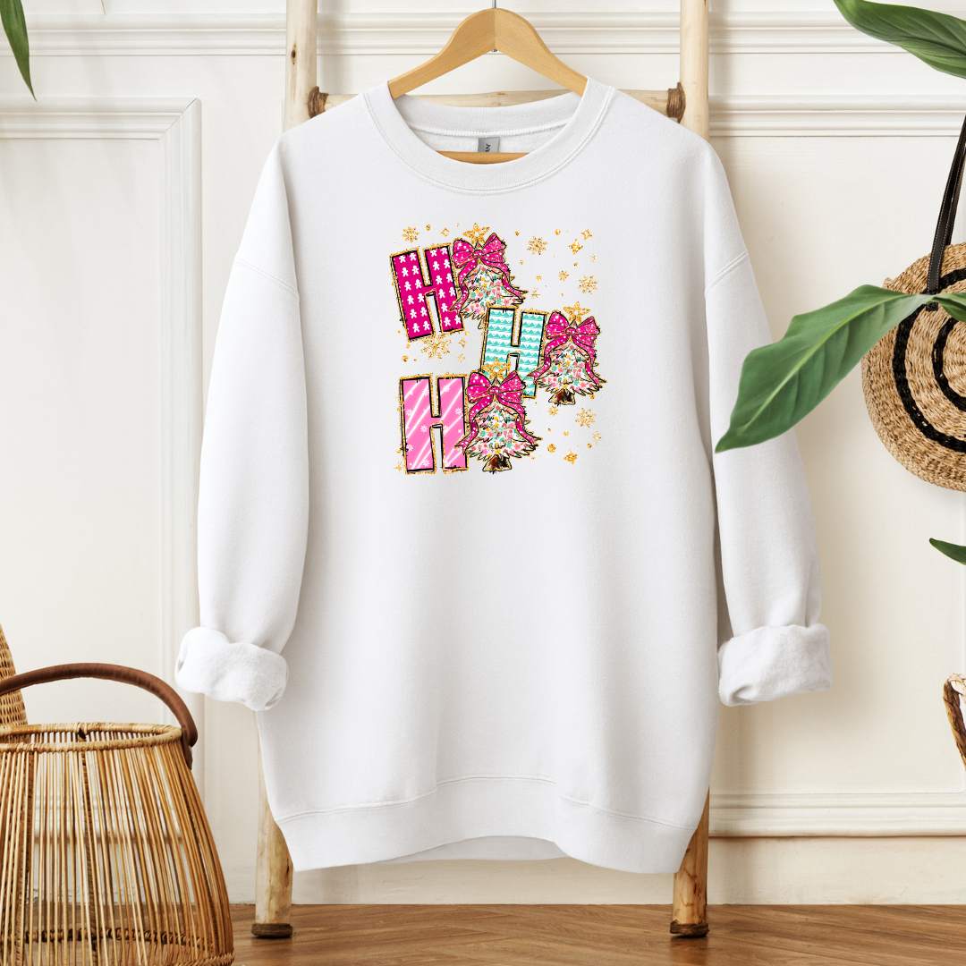 Ho Ho Ho| Sweatshirt or Hoodie MadreForte LLC