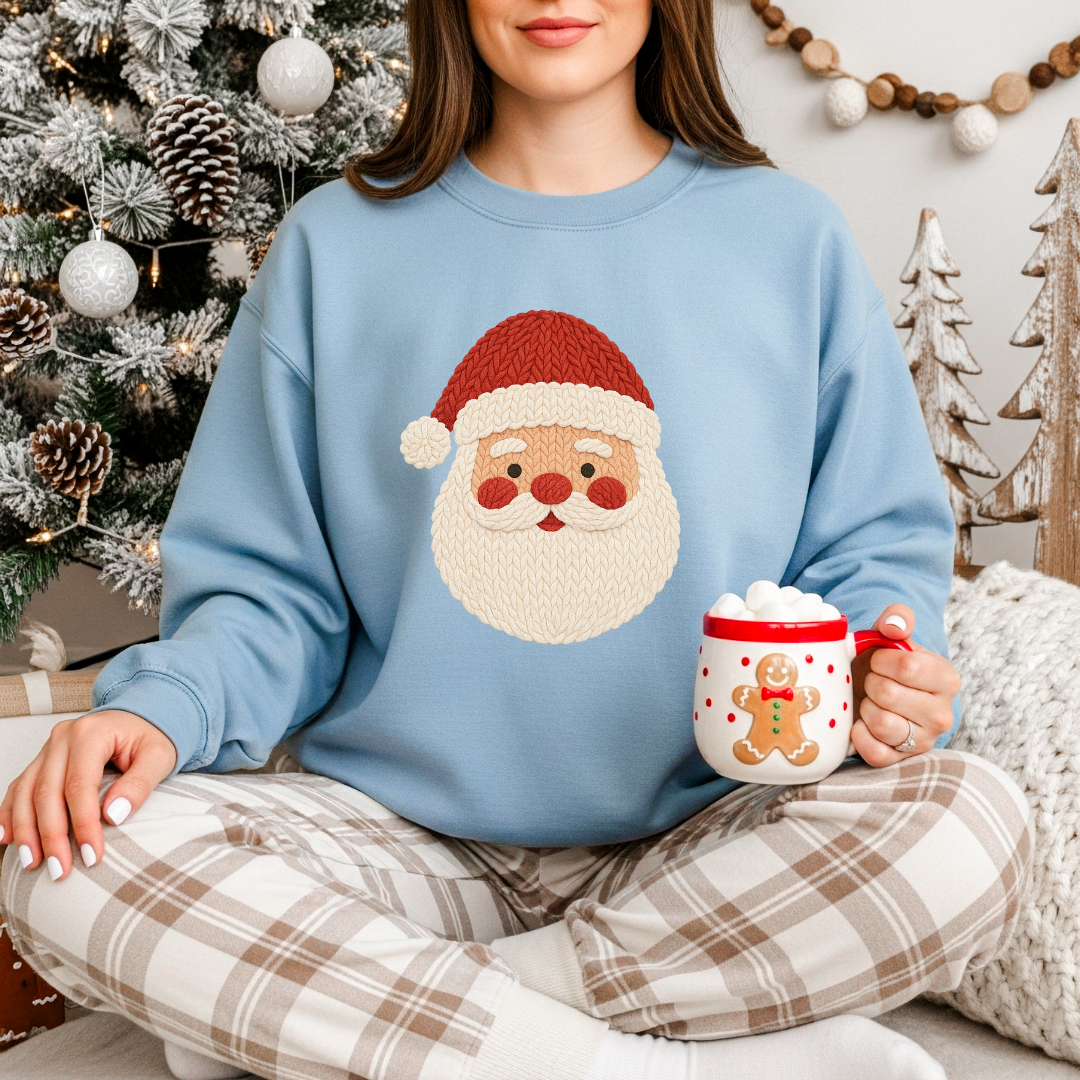 Yarn Santa Sweatshirt