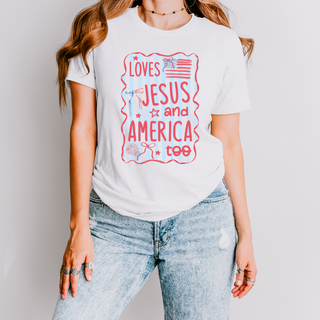 Love Jesus Too T Shirt