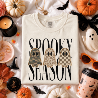 Spooky Season Ghost Graphic Tee