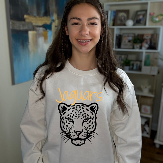 Jaguar Gold Lettering Sweatshirt