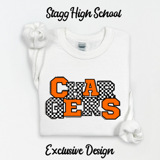Stagg Chargers Checkered Sweatshirt