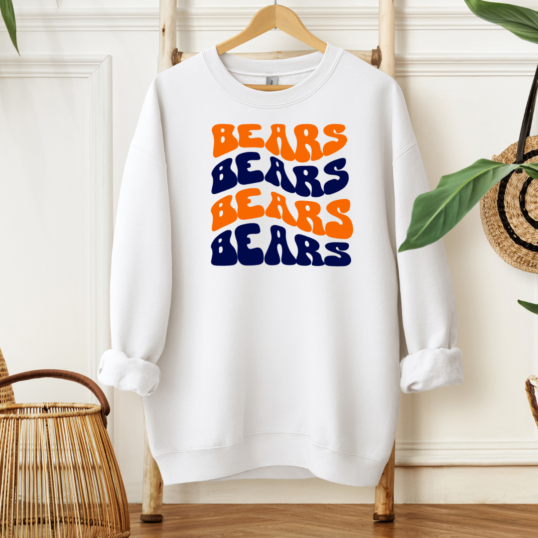 The Wavy Bears | Sweatshirt MadreForte LLC