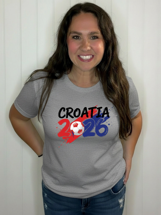 Croatian Soccer 2026 Tee