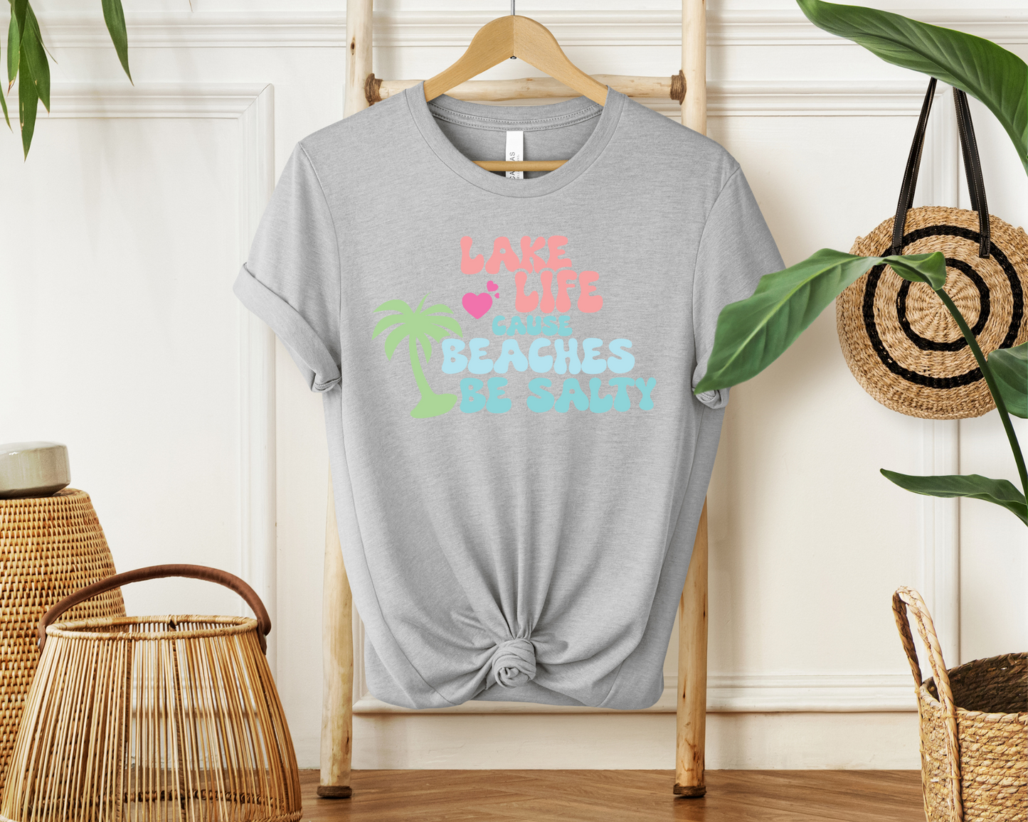 Lake Life Because Beaches Be Salty| T-Shirt MadreForte LLC