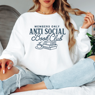 Members Only AntiSocial Book Club Sweatshirt
