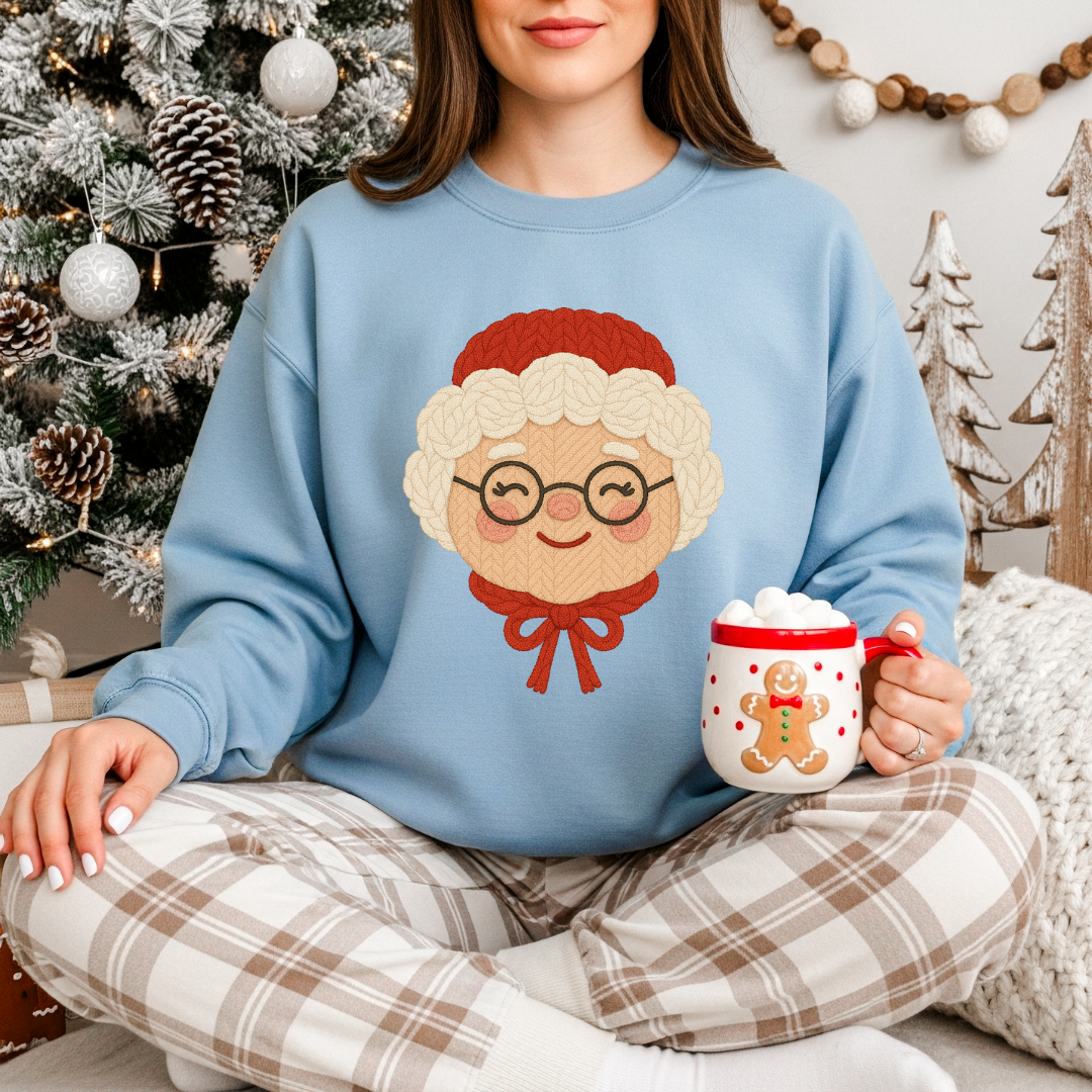 Yarn Mrs. Claus Sweatshirt