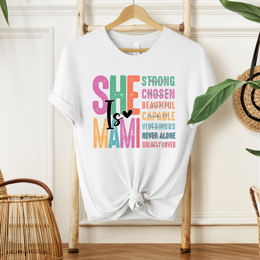 She is Mami| Sweatshirt or T-Shirt MadreForte LLC