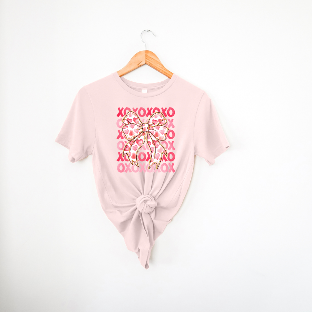 XoXo Bow | T Shirt or Sweater MadreForte LLC