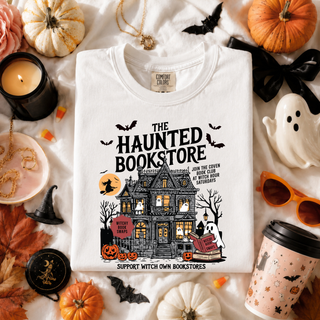 The Haunted Bookstore Graphic Tee