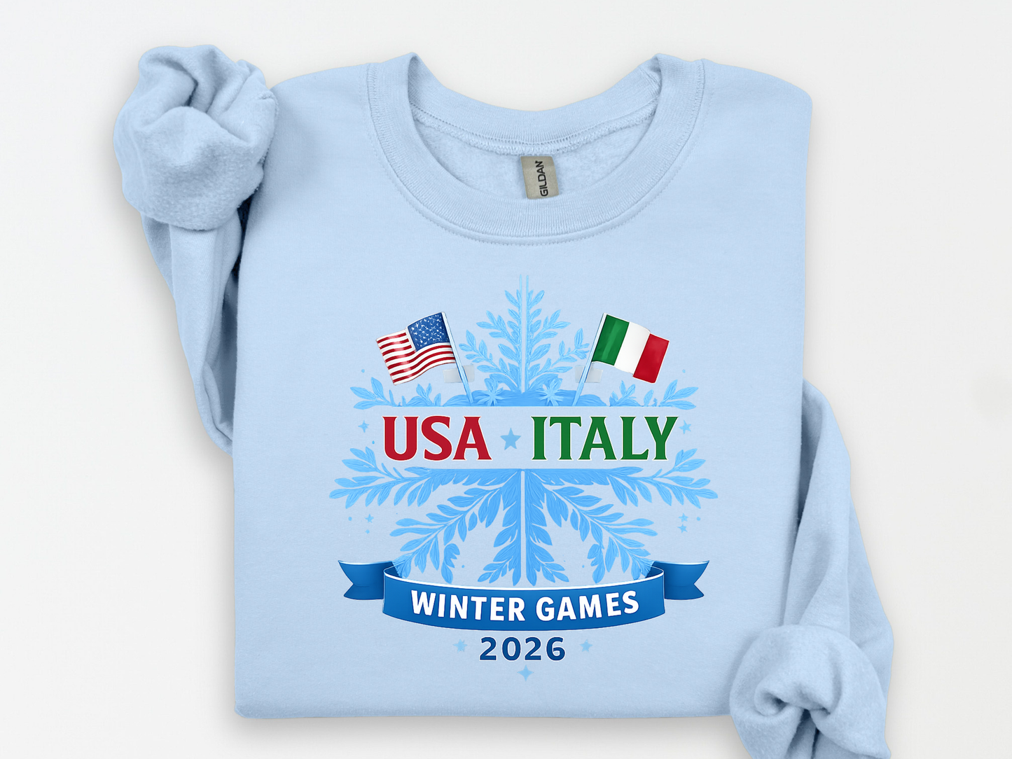 Olympics USA Italy 2026 Sweatshirt