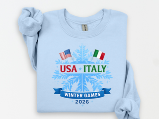 Olympics USA Italy 2026 Sweatshirt