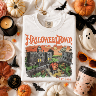 Halloweentown Town Square Graphic Tee