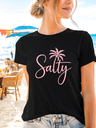 Salty Palm Tree Tee
