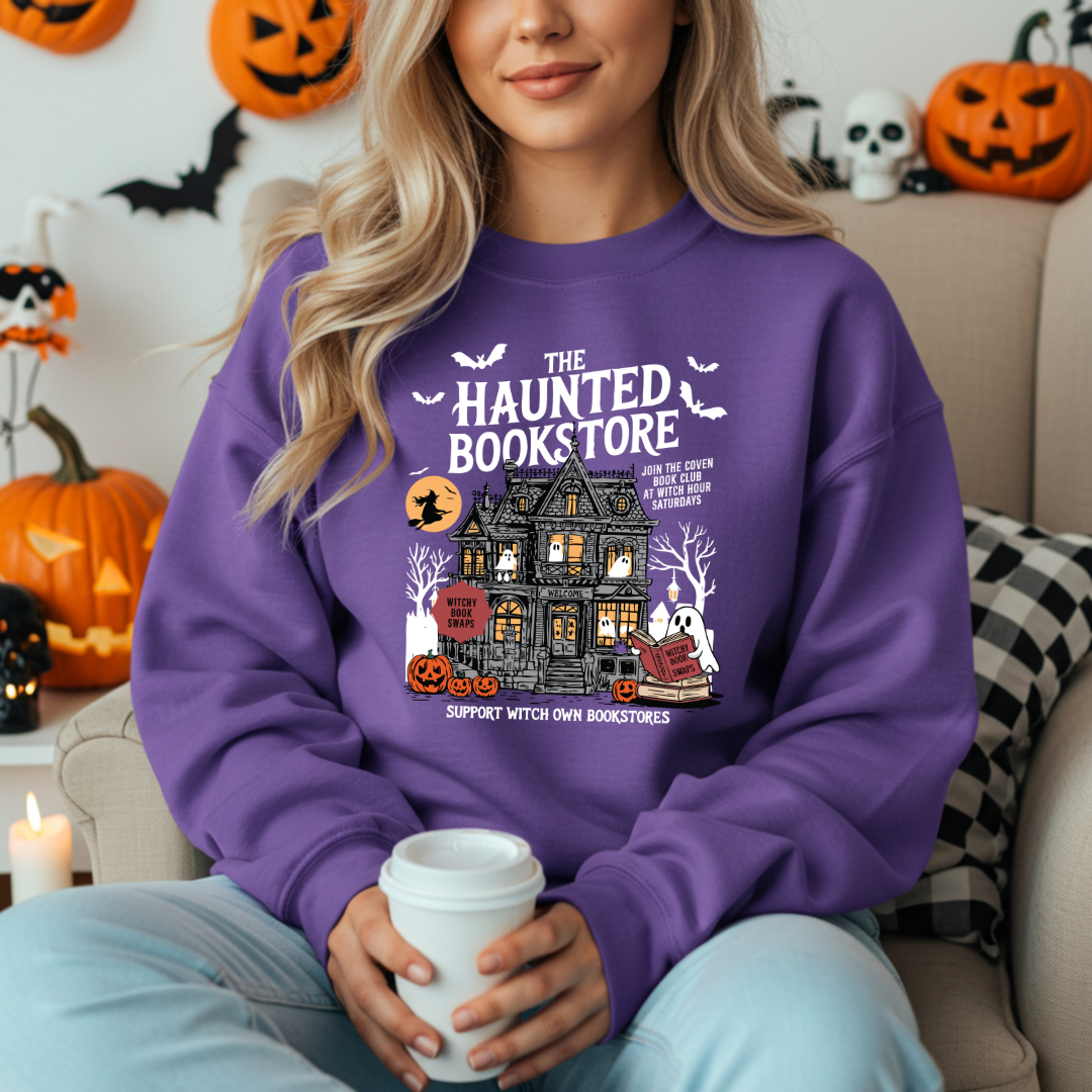 Haunted Bookstore Sweatshirt