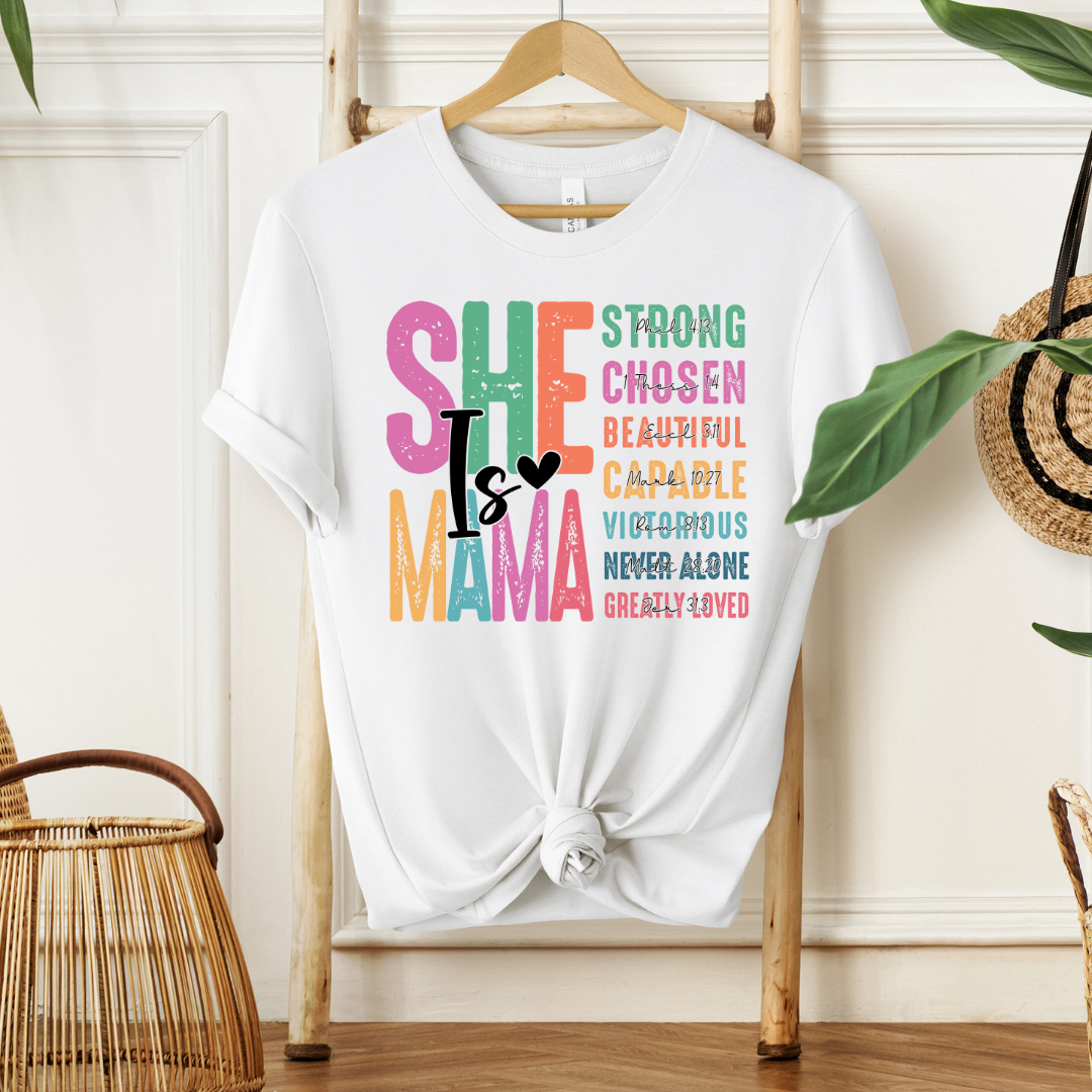 She is Mama| Sweatshirt or T-Shirt MadreForte LLC