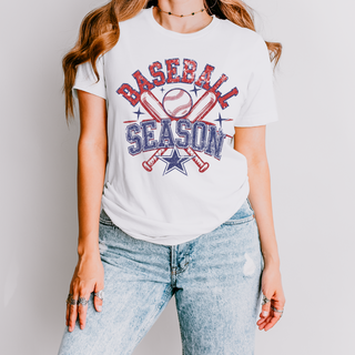 Retro Baseball Season Tshirt