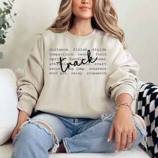 Track Words| Sweatshirt or T-Shirt