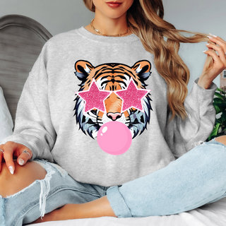 Tiger Blowing Bubble Gum Sweatshirt