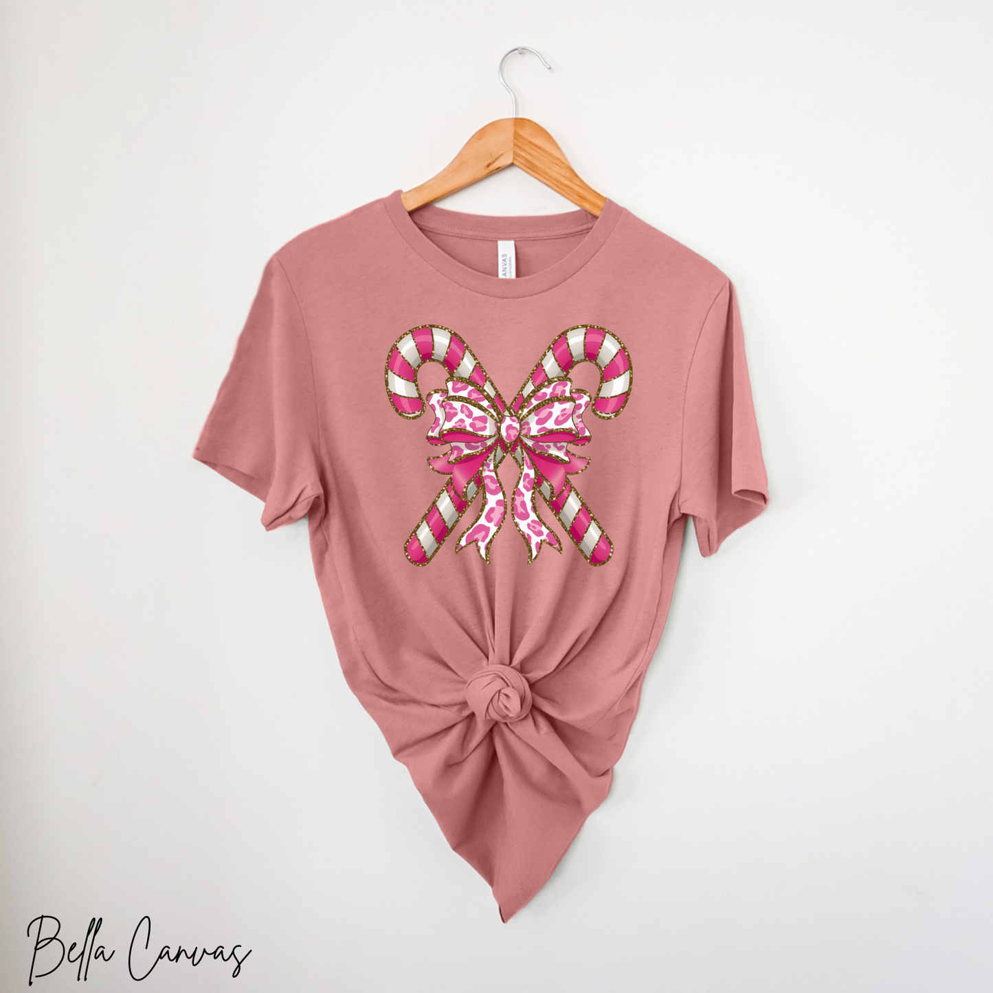 Pink Candy Cane  | T-Shirt