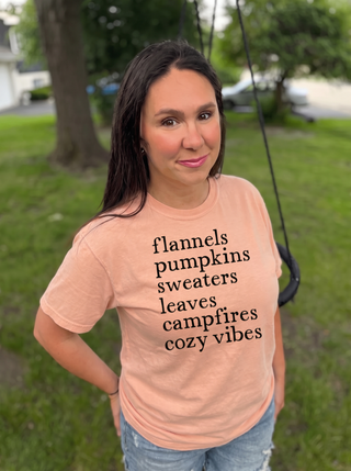 Fall Words Tee