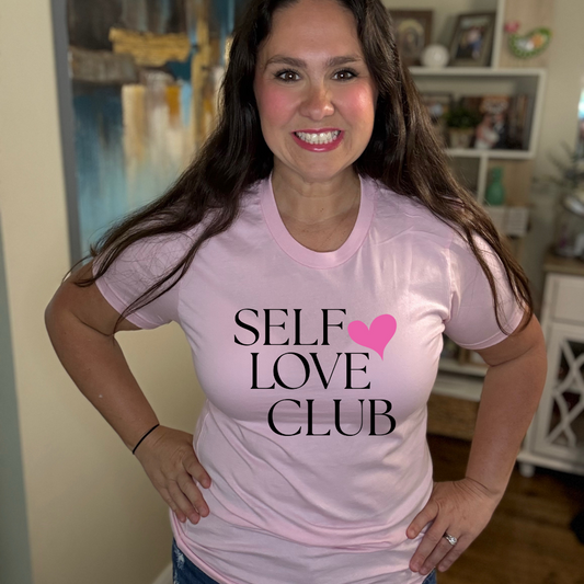 Self Love Club Heart Tee