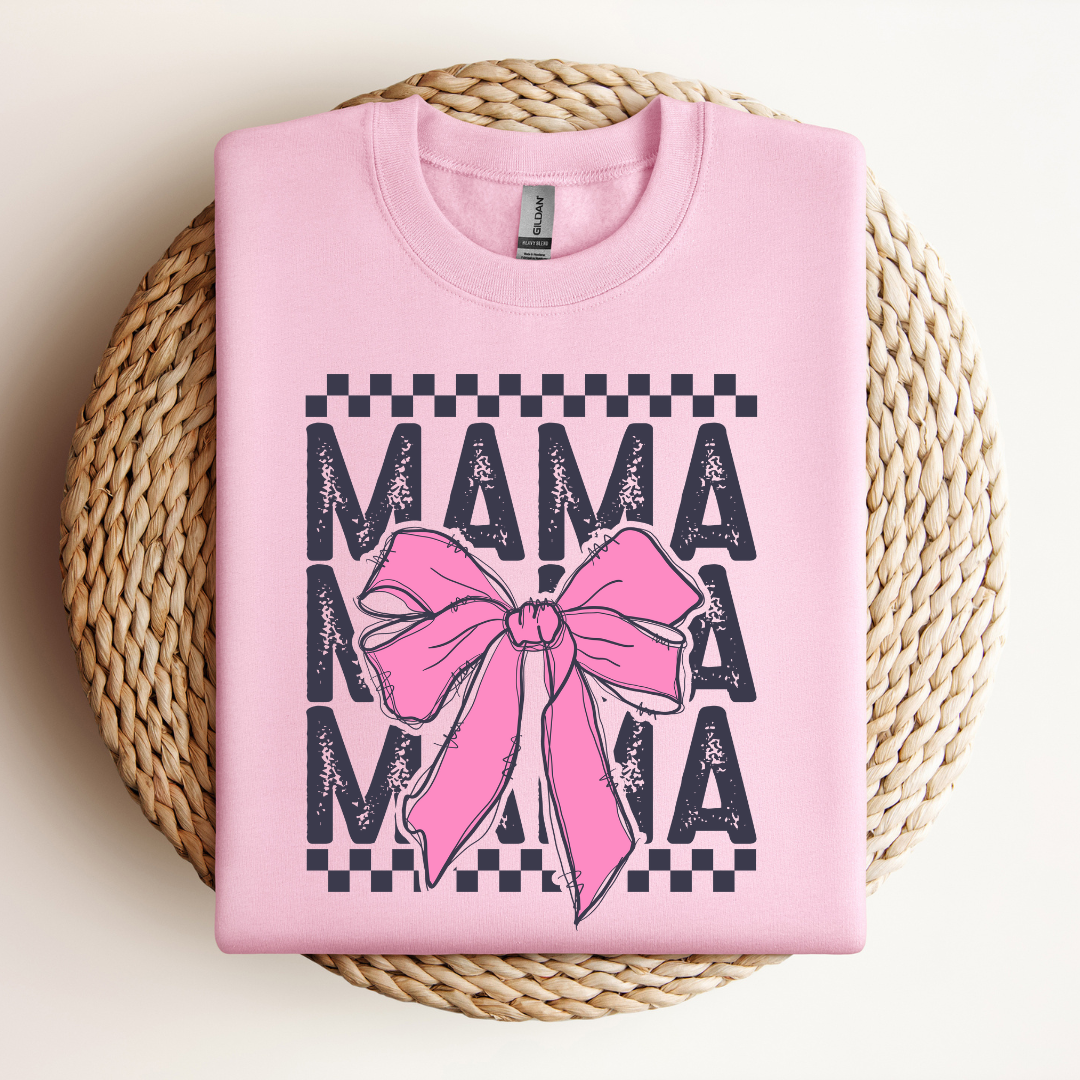 MAMA Checkered| Sweatshirt & Tee MadreForte LLC