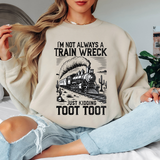 Train Wreck Sweatshirt