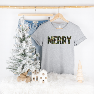 Merry Camo Graphic Tee