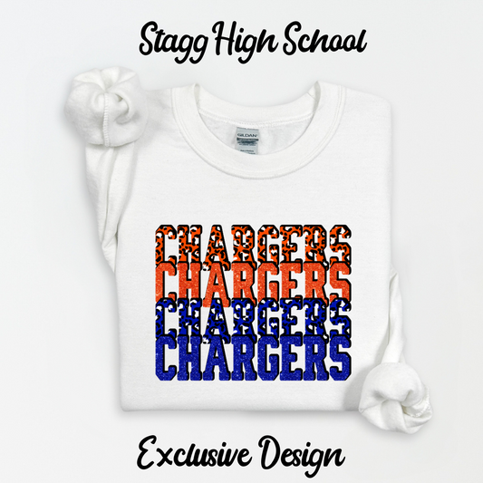 Stagg Chargers Quadruplicate  Sweatshirt