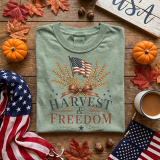 Harvest and Freedom Tee