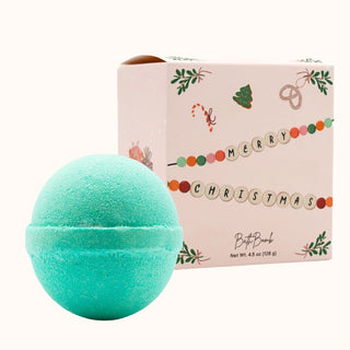 Christmas Garland Bath Bomb – Friendship Bracelet Design
