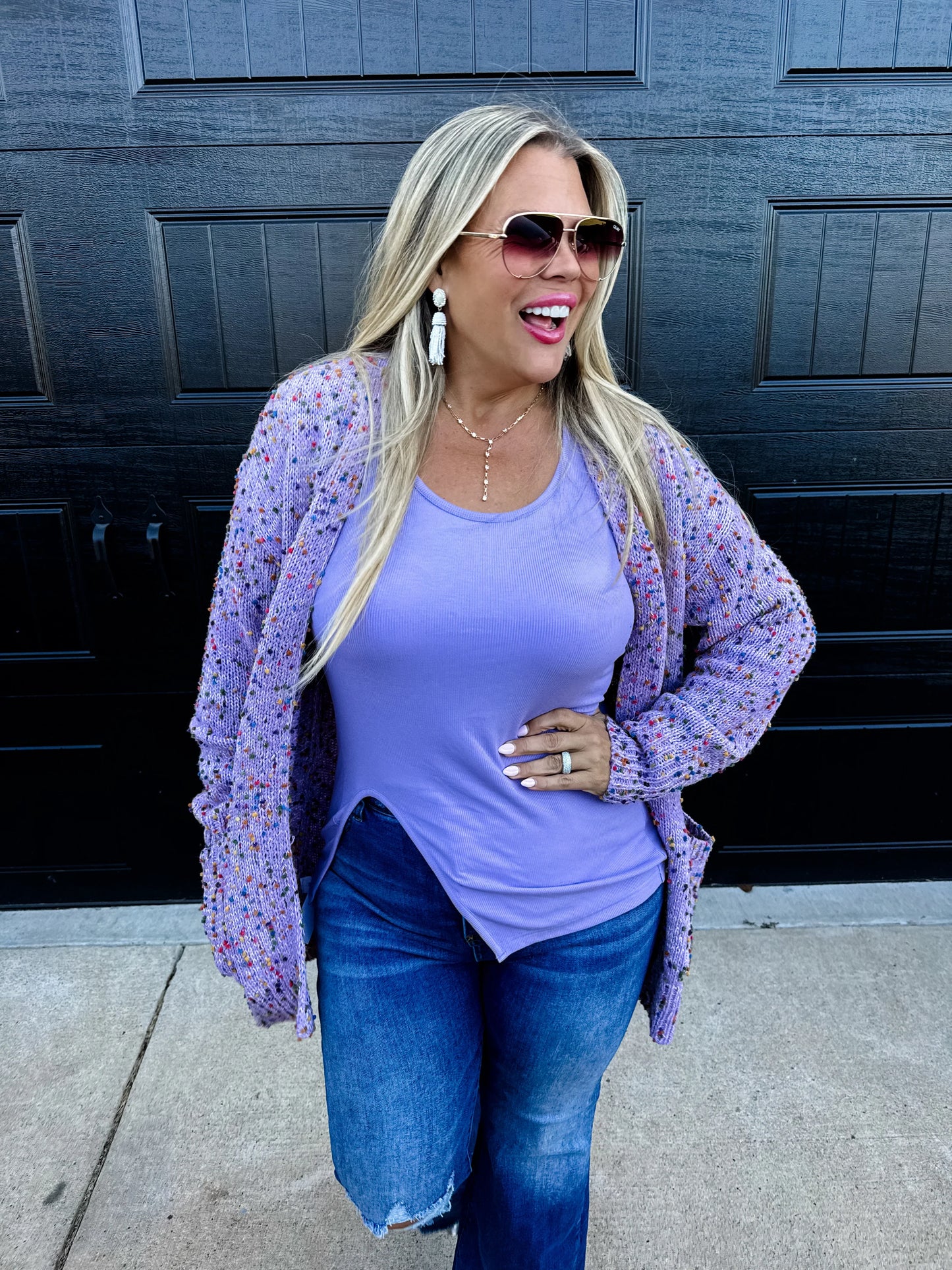 PREORDER: Spring Miley Dot Cardigans in Five Colors MadreForte LLC