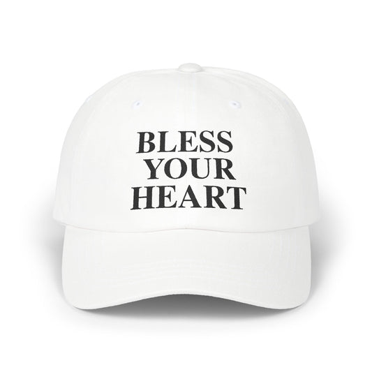 Bless Your Heart Classic Dad Cap embroidered