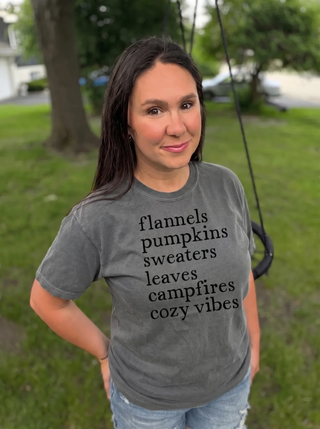 Fall Words Tee