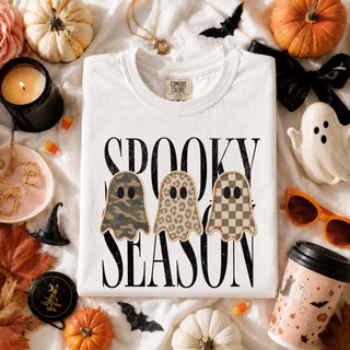 Spooky Season Ghost Graphic Tee