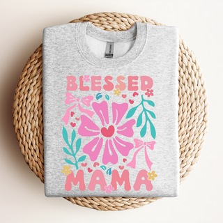 Floral Blessed Mom | Sweatshirt